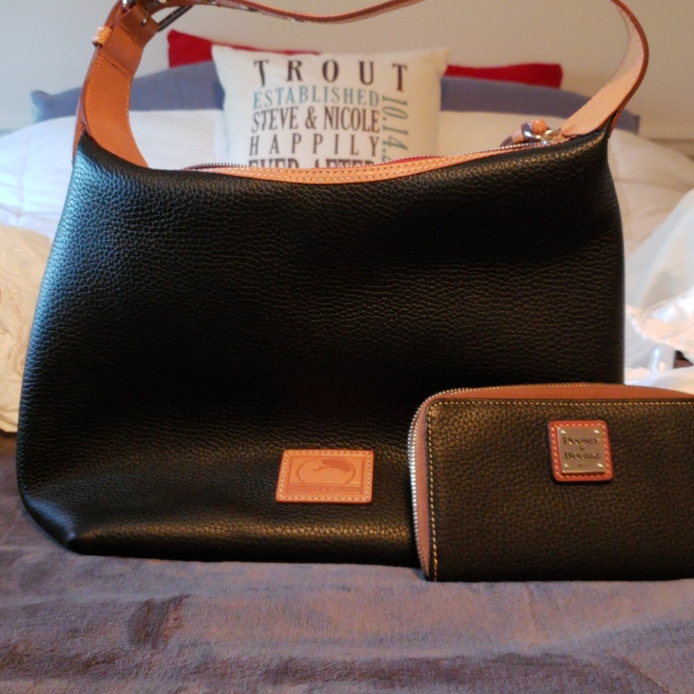 Dooney and Bourke hobo and matching wallet
